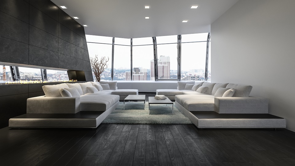 Decorating Dark Wood Floors In Your, What Color Living Room Furniture Goes With Dark Hardwood Floors